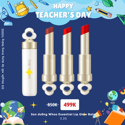 Son dưỡng Whoo Essential Lip Glow Balm