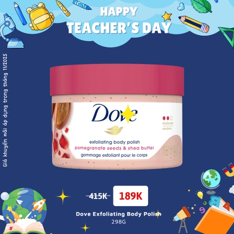 Dove Exfoliating Body Polish - 298g