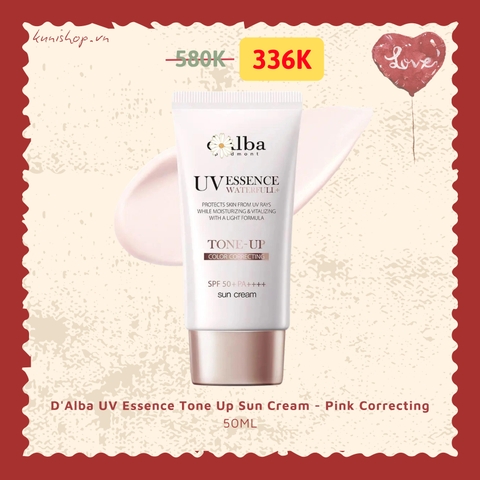D'Alba UV Essence Tone Up Sun Cream