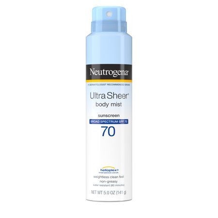 Xịt Chống Nắng Body Neutrogena Ultra Sheer Spray Sunscreen SPF 70