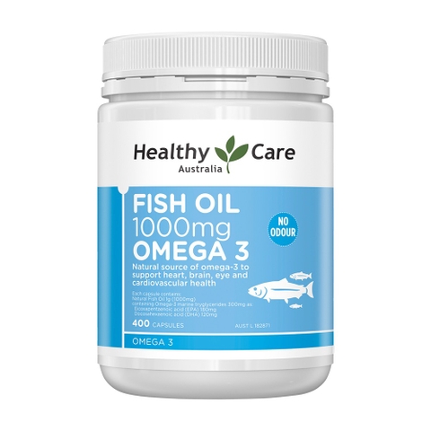 Healthy care fish oil omega-3 1000mg