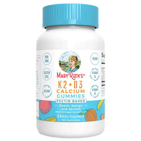 MaryRuths Vitamin K2+D3 Calcium Gummies
