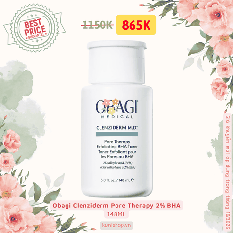 Obagi Clenziderm Pore Therapy 2% BHA