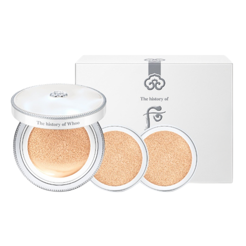 The Whoo Radiant White Moisture Cushion Foundation Special Set