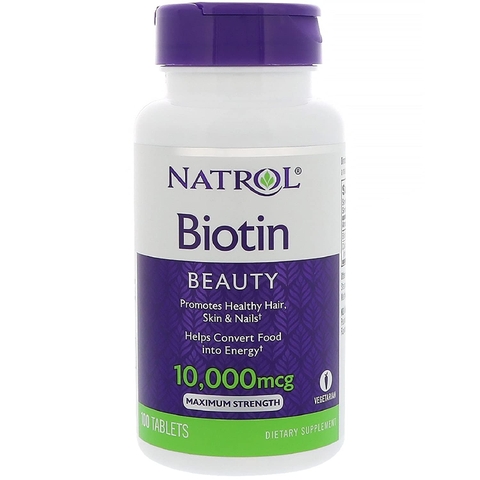 Natrol Biotin 10000mcg maximum strength