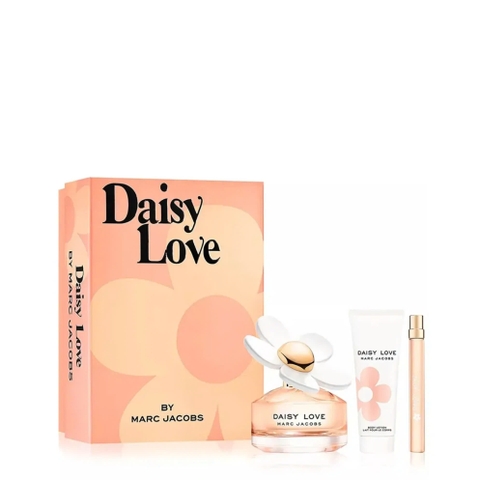 Set Nước Hoa Nữ Marc Jacobs Daisy Love EDT Gift 3 Món
