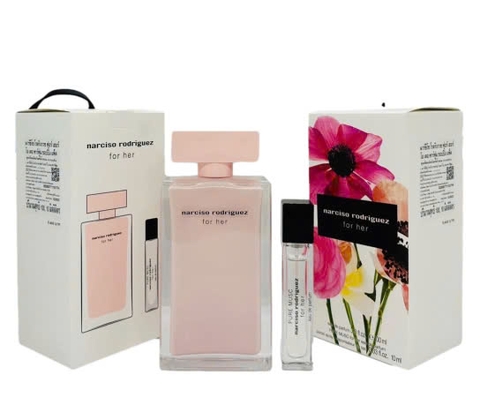Set Narciso For Her EDP 100ml + Pure Musc EDP 10ml