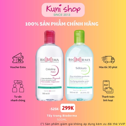 Tẩy trang Bioderma Sebium H2O Cleansing Water