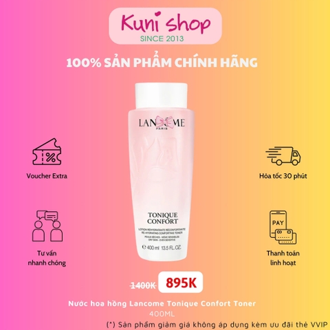 Nước hoa hồng Lancome Tonique Confort Toner