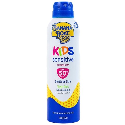 Banana Boat Kids Sensitive Sunscreen Spray SPF50+ PA++++