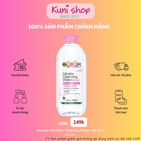 Nước Tẩy Trang Garnier