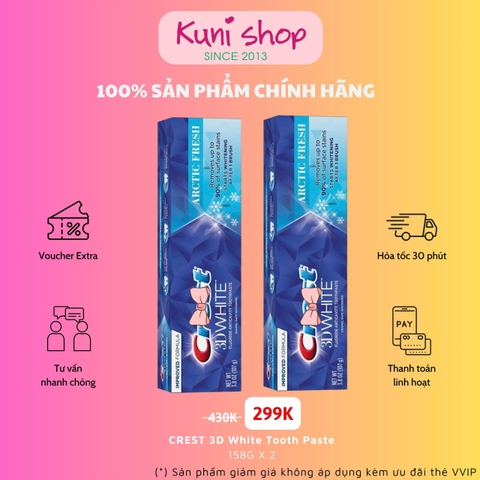 CREST 3D White Tooth Paste