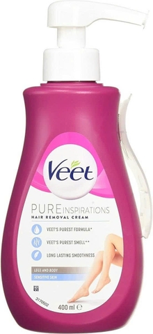 Veet Gel Hair Removal Cream Sensitive, 13.5 Ounce