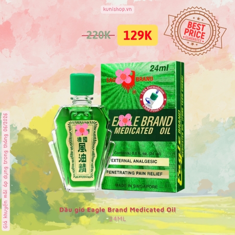 Dầu gió Eagle Brand Medicated Oil