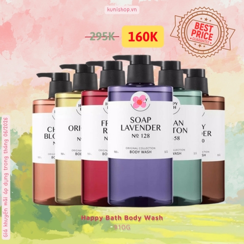 Sữa tắm Happy Bath Body Wash