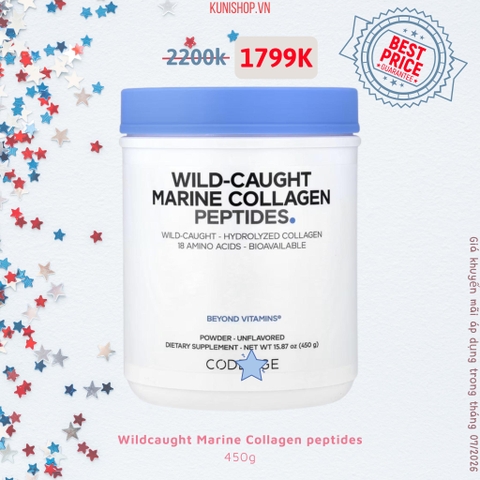 CodeAge Wildcaught Marine Collagen peptides