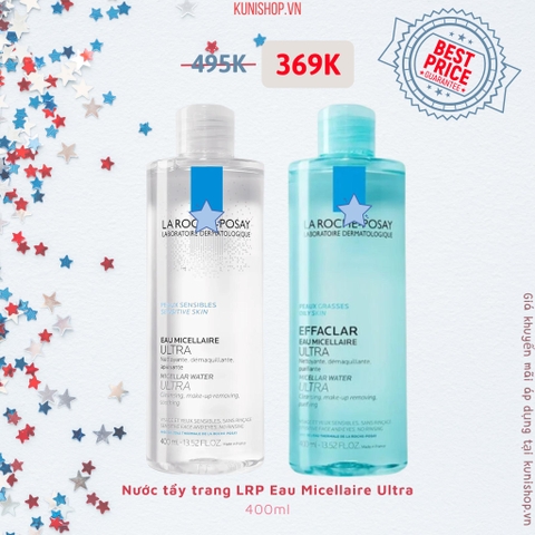 Nước tẩy trang La Roche Posay Eau Micellaire Ultra