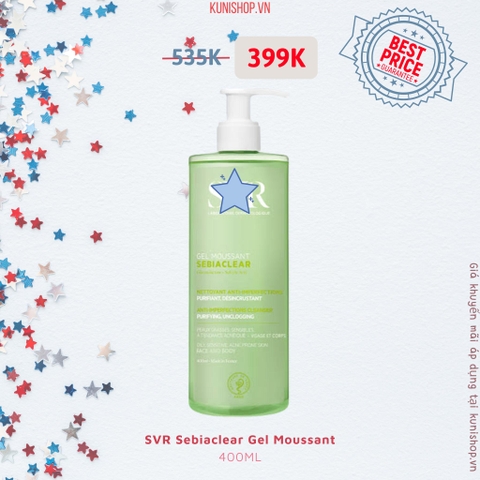 SVR Sebiaclear Gel Moussant