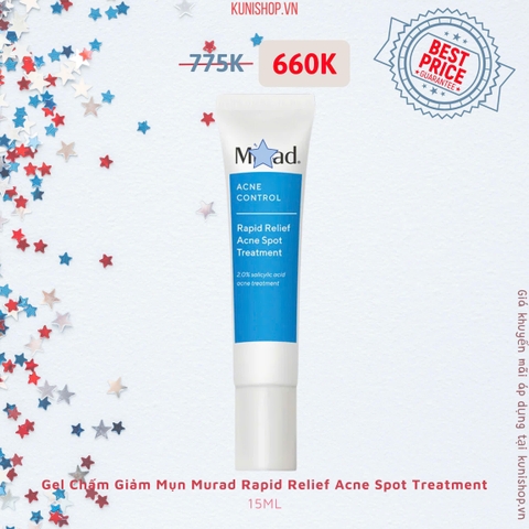Gel Chấm Giảm Mụn Murad Rapid Relief Acne Spot Treatment