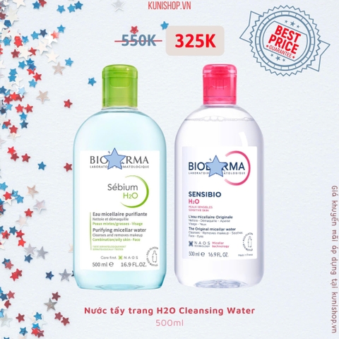 Tẩy trang Bioderma Sebium H2O Cleansing Water