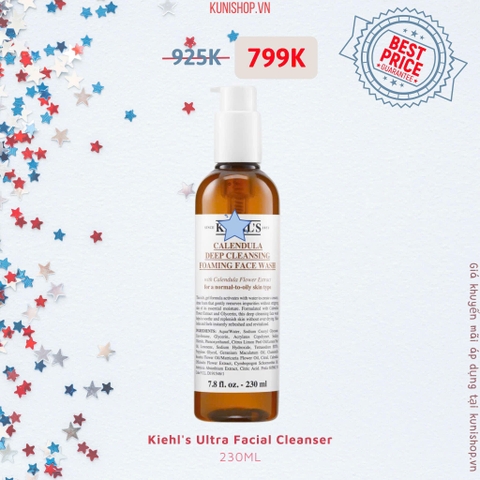 Sữa rửa mặt Kiehl's Calendula Deep Cleansing Foaming Face Wash