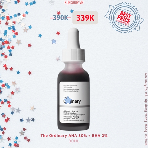 Serum Tẩy Da Chết The Ordinary AHA 30% + BHA 2%