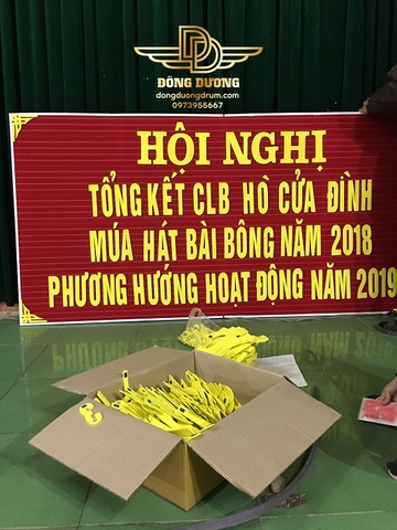 bảng dính chữ xốp Maket cho thôn xóm