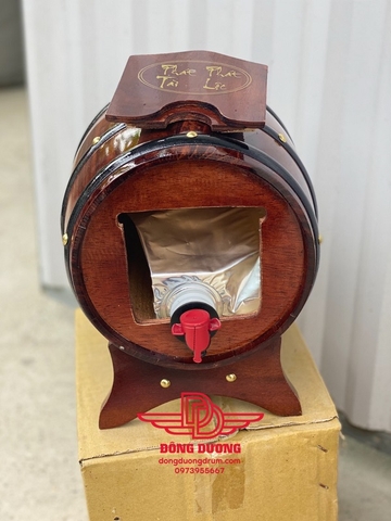 bom đựng rượu vang