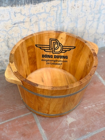 chậu gỗ ngâm chân PơMu cao cấp