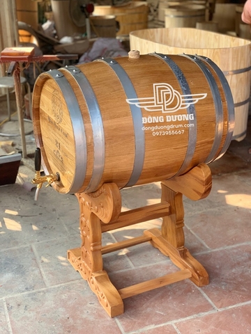 thùng rượu gỗ sồi 100l