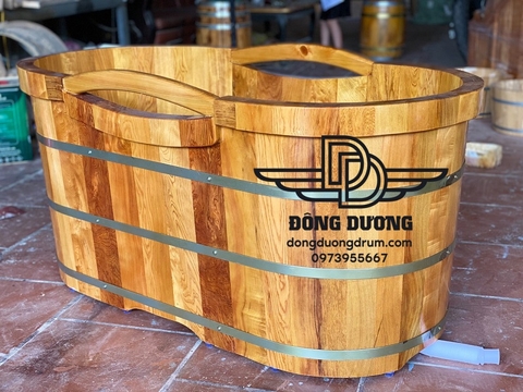 thùng tắm gỗ mini