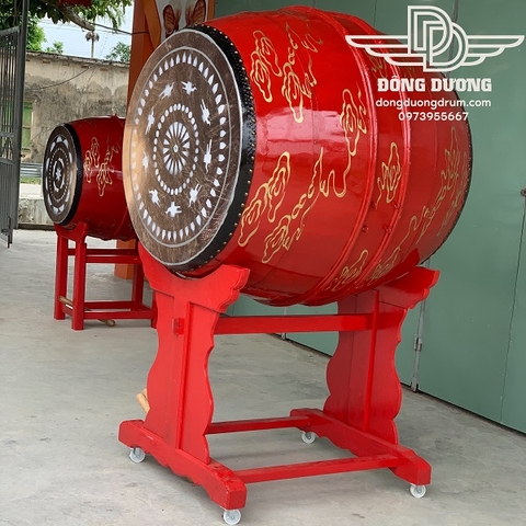 trống trường học bằng gỗ 2