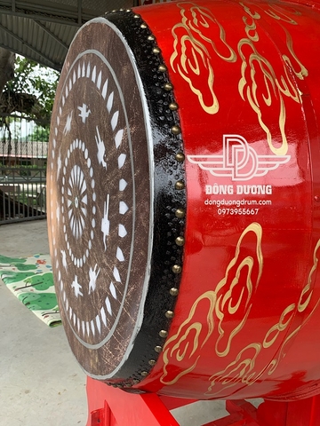 trống trường học bằng gỗ