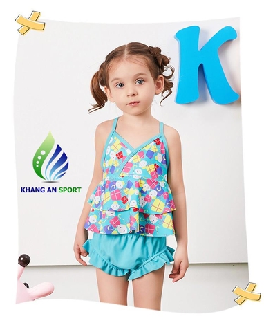 Bộ áo bơi rời bé gái 13-22kg Yingfa Y0505