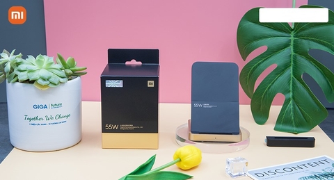 Đế sạc không dây 55W Xiaomi MDY-12-EN có quạt tản nhiệt