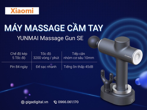 Súng Massage Yunmai SE MV-FG-0308