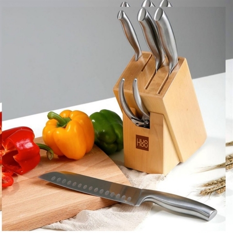 Bộ dao cao cấp 6 món Xiaomi Huohou HU0014