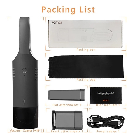 Máy hút bụi cầm tay Xiaomi 70mai Midive PV01