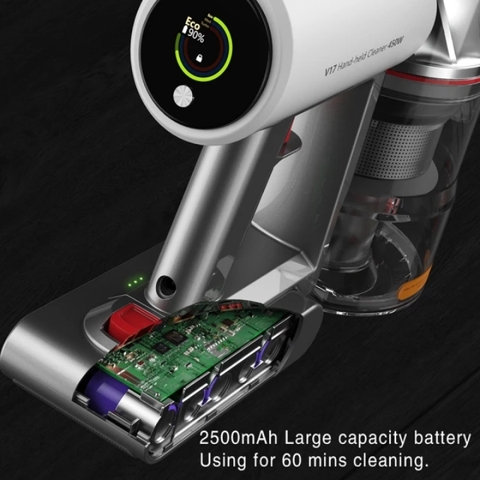 Máy hút bụi không dây cầm tay Redroad V17 – Lực hút vô địch