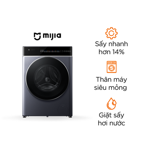 Máy giặt sấy Xiaomi Mijia MJ301 Pro (Giặt 10kg, Sấy 7kg) – Sấy khô bằng hơi nước, New 2024