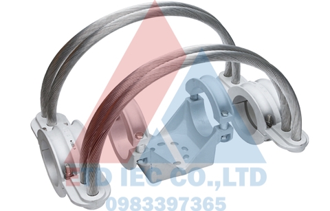 Kẹp cực ống nhôm loại giãn nở - EXPANSION BUS SUPPORT CLAMP