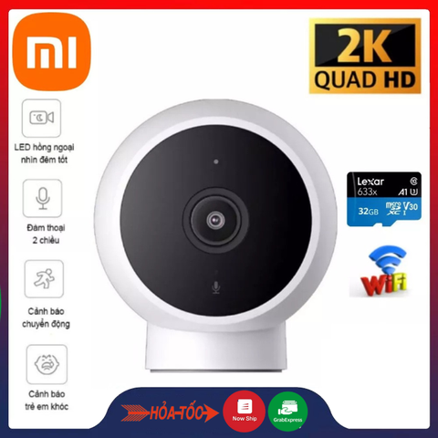Camera Wifi Xiaomi Ngoài Trời 2K Góc Rộng Siêu Nét