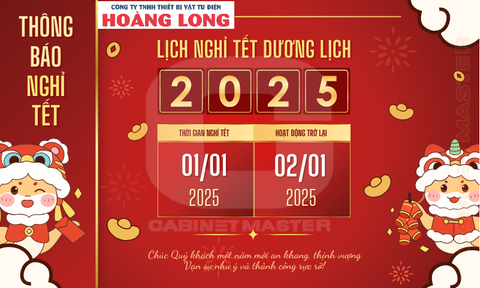 THÔNG BÁO NGHỈ TẾT DƯƠNG LỊCH
