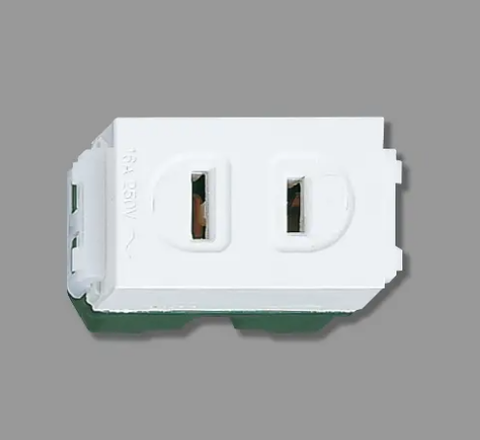 Ổ cắm đơn PANASONIC Wide dạng dẹp WEG1001SW, tròn WEG1090SW SX tại Thái Lan