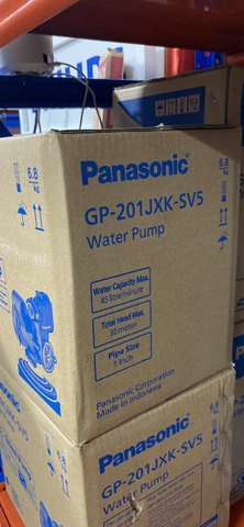 Panasonic- Bơm đẩy cao 200w Panasonic Mã GP-201JXK-SV5 mô tơ dây đồng chính hãng