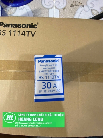 Cầu dao Aptomat Át HB CB cóc Panasonic 30A BS1113TV chính hãng