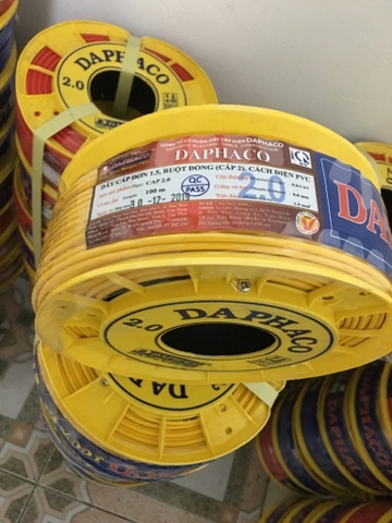 Dây điện đơn Daphaco cap 2.0
