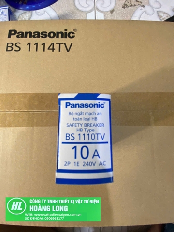 Cầu dao Aptomat Át HB CB cóc Panasonic 20A BS1112TV chính hãng