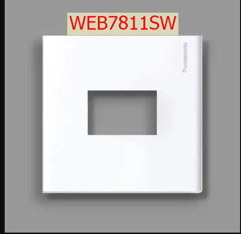 Mặt Vuông 1 thiết bị WEB7811SW PANASONIC