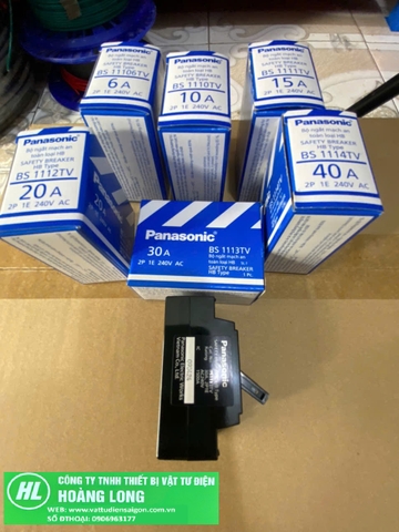 Cầu dao Aptomat Át HB CB cóc Panasonic 6A 10A 15A 20A 30A 40A chính hãng